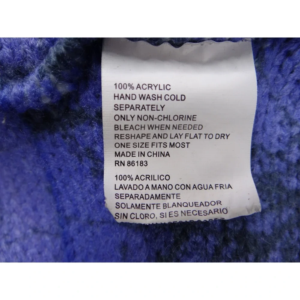 Infinity Scarf‎ Winter Landscape Tree Sunset Print Blue Purple